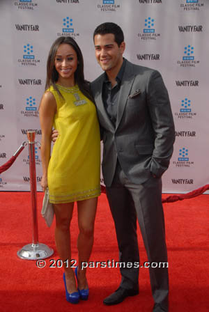 Cara Santana and Jesse Metcalfe - Hollywood (April 12, 2012)