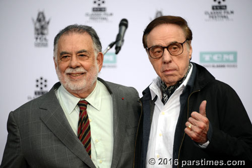 Francis Ford Coppola, Peter Bogdanovich - Hollywood (April 29, 2016)