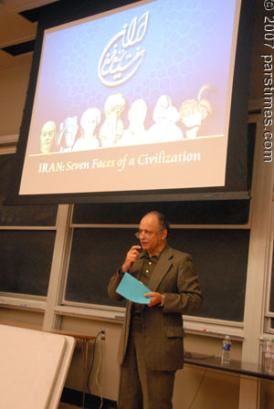 Dr. Kazem Alamdari introduces Farzin Rezaeian (October 27, 2007) - by QH