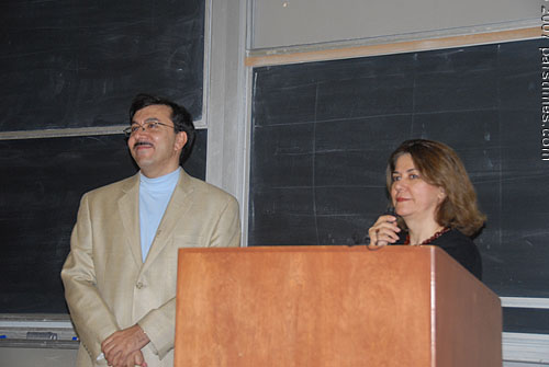 Dr. Nayereh Tohidi & Farzin   Rezaeian (October 27, 2007) - by QH