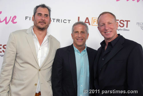 Adam Siegel, David Lancaster; Marc Platt - LA (June 17, 2011) by QH