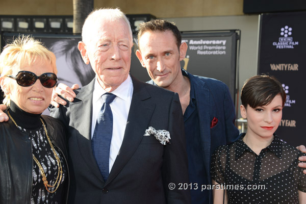 Max Von Sydow  - Hollywood (April 25, 2013)- by QH
