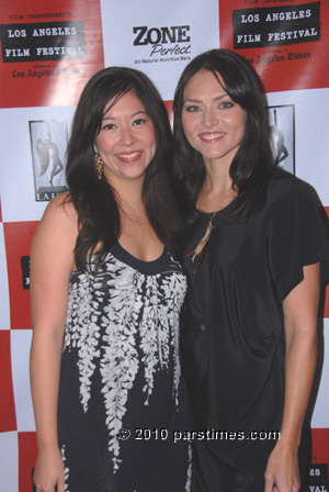 Actresses Trieste Kelly Dunn  and Linda Lee McBride - LA (June 18, 2010) - by QH