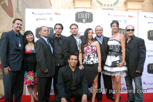 Cast and crew of Shadows - Hollywood (July 20, 2011) - by QH