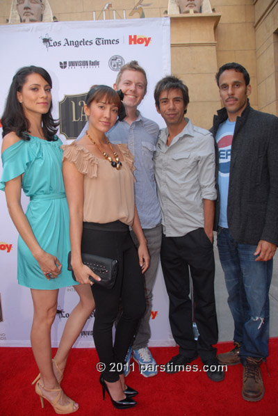 Cast & Crew of Sold: Maria-Elena Laas, Fernanda Romero, John Robinson Irwin, Hector jimenez Jr - Hollywood (July 20, 2011) - by QH