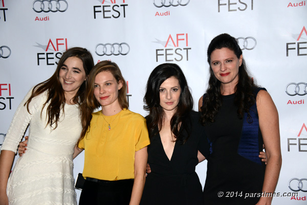 Director Sarah Adina Smith, actors Lindsay Burdge, Aleksa Palladino and Jennifer Lafleur - Hollywood (November 7, 2014)