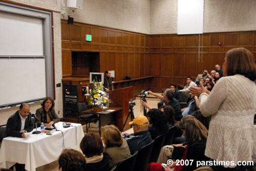 Homa Sarshar during the Q&A Session - UCLA (April 15 , 2007)- by QH