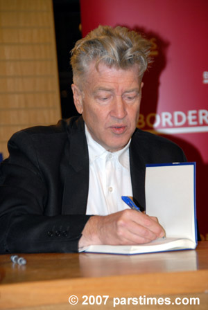 David Lynch Booksigning - Westwood (January 23, 2007) - by QH