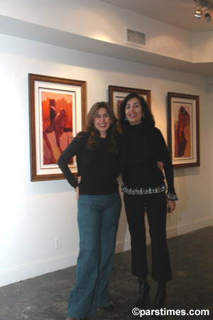 Maryam Seyhoun & Haleh Rassouli, Seyhoun Gallery (January 14, 2006) - by QH