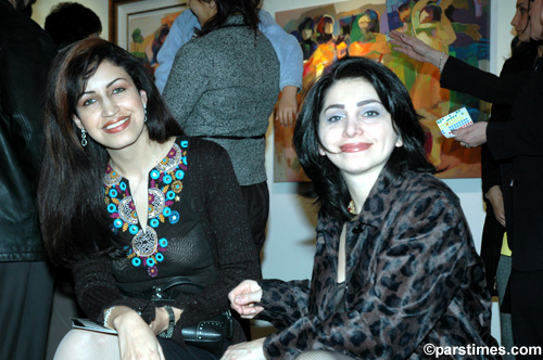 Mojdeh Habibi & Afsaneh Gorgin - Seyhoun Gallery - December 3, 2005 - by QH