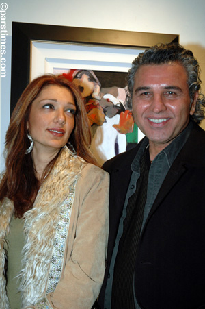 Mahsa Shoeleh & Hessam Abrishami, Seyhoun Gallery -  December 3, 2005 - by QH