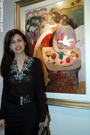 Mojdeh Habibi, Seyhoun Gallery -  December 3, 2005 - by QH