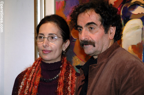 Maryam Seyhoun & Shahram Nazari, Seyhoun Gallery - December 3, 2005 - by QH