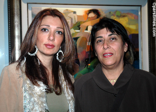 Mahsa Shoeleh & Zohreh Partovi, Seyhoun Gallery - December 3, 2005 - by QH