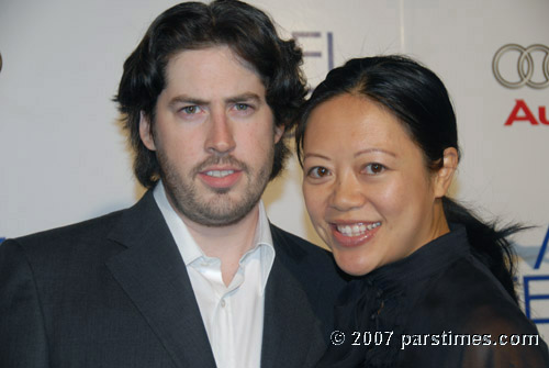 Jason Reitman & Wife - AFI Fest (November 5, 2007)- by QH