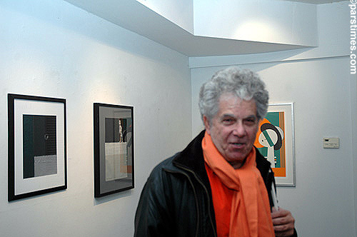 Painter Michael Lawrence - Seyhoun Gallery(January 27, 2006) - by QH