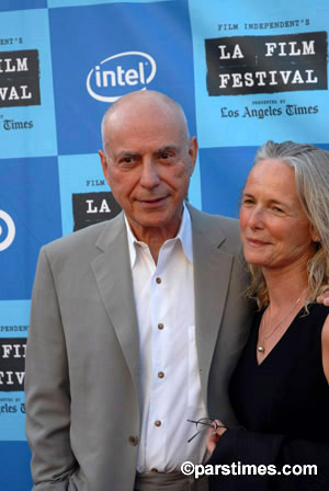 Alan Arkin  & Wife Susie - by QH