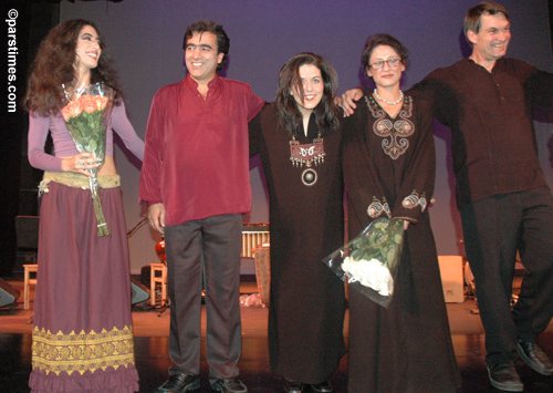 Karine Gonzales, Bahram Bajelan, Pirayeh Pourafar - Los Angeles - September 18, 2005