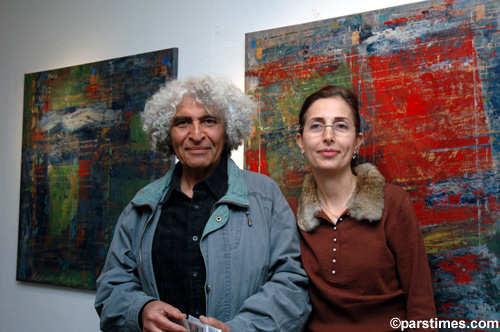 Massoud Arabshahi & Maryam Seyhoun - Seyhoun Gallery (January 31, 2006) - by QH
