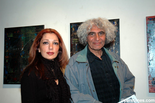Massoud Arabshahi Exhibit - Seyhoun Gallery(January 31, 2006) - by QH