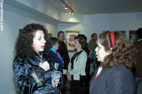 Firoozeh Khatibi & Roxana Ganji - Seyhoun Gallery (January 31, 2006) - by QH