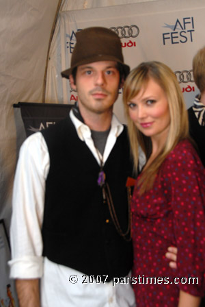Scoot McNairy& Sara Simmonds - AFI Fest (November 11, 2007)- by QH