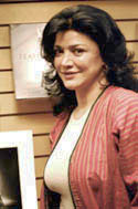 Academy award nominee Shohreh Aghadashloo - by QH (April 3, 2005)
