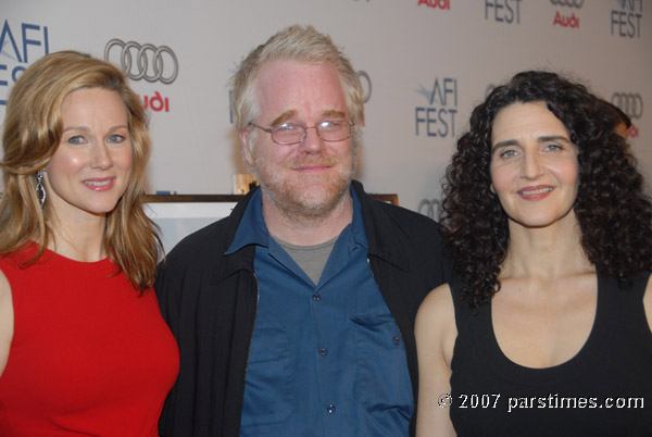 Laura Linney, Philip Seymour Hoffman, Tamara Jenkins - AFI Fest (November 9, 2007)- by QH
