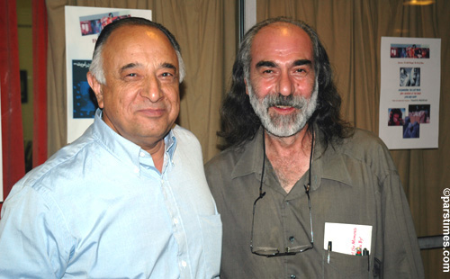 Reza Moini, Film critic Zaven Hovasapian - by QH