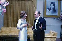 Farah Pahlavi & President Ford