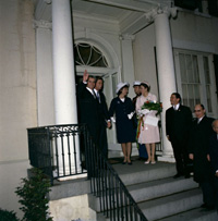 President John F. Kennedy Greets Shah Mohammed Reza Shah Pahlavi of Iran - April 12, 1962