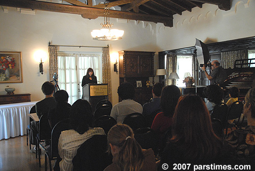 Sheema Kalbasi Reading - Kellogg House Pomona (April 12, 2007) - by QH
