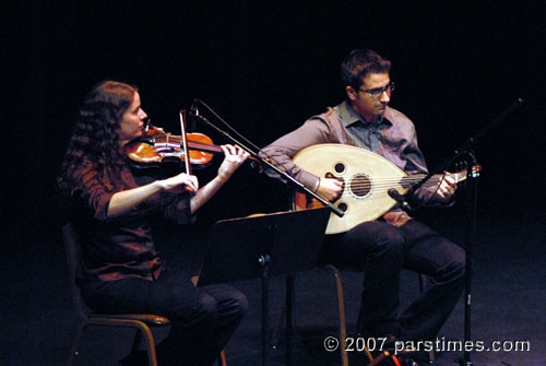 Megan Weeder (Violin), Mavrothis T. Kontanis (Oud) - (September 27, 2007) - by QH