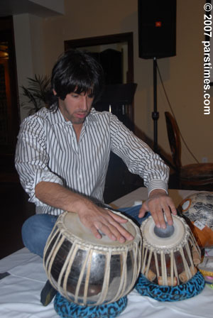 Salar Nader - Indian Percussion (August 15, 2007) - by QH