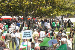 Iranain-Americans demanding human rights for Iran - LA (June 28, 2009) by QH